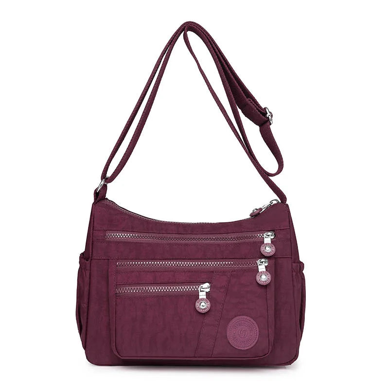 2024 New Women Bag  Waterproof Nylon Messenger Bags For Lady Crossbody Shoulder Bag Casual Handbags High Quality Multifunctional