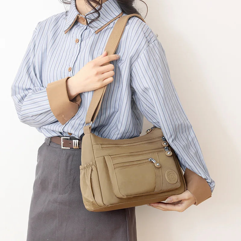 2024 New Women Bag  Waterproof Nylon Messenger Bags For Lady Crossbody Shoulder Bag Casual Handbags High Quality Multifunctional