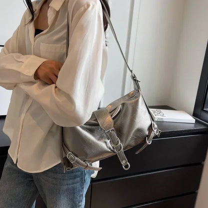 2024 New Women Bags Autumn Winter Fashion Simplicity High-capacity Crossbody Bags Advanced Shoulder Bag Solid Versatile Handbag