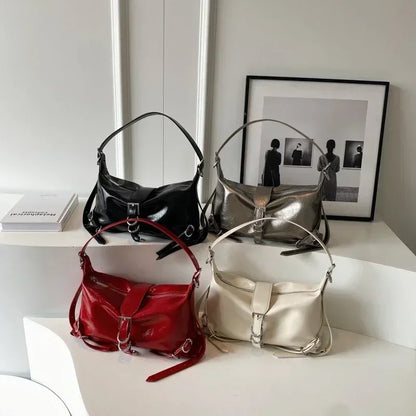 2024 New Women Bags Autumn Winter Fashion Simplicity High-capacity Crossbody Bags Advanced Shoulder Bag Solid Versatile Handbag