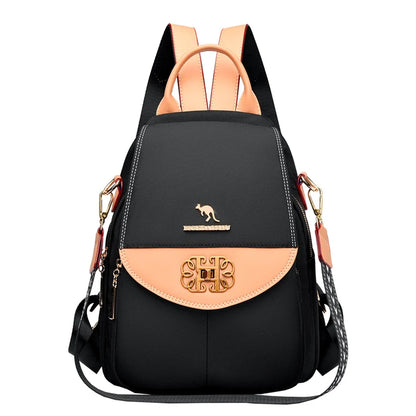 2024 New Women's Backpack High Appearance Oxford Cloth Female Shoulder Bag School Student Bags Large Capacity Travel Bolsas Sac