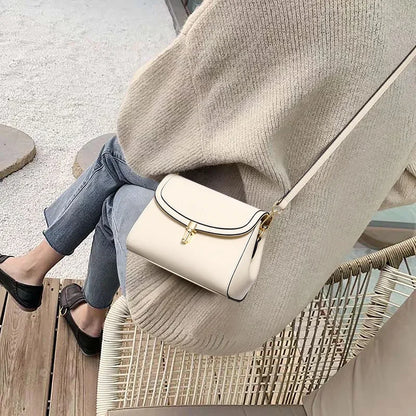 2024 New Women's Bag Crossbody Bag Small Square Bag Genuine Leather Shoulder Bags Luxury Handbags