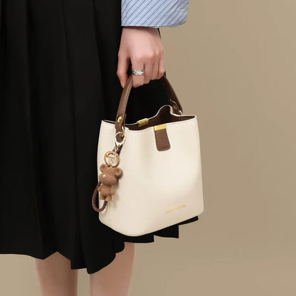 2024 New Women's Bag Genuine Leather Crossbody Bucket Bag Handbag Shoulder Bag Designer Bags Luxury