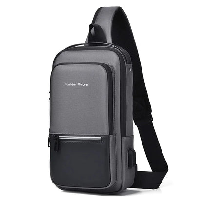 2024 New fashion shoulder Men chest large capacity Oxford Messenger waterproof crossbody s for men Travel bag