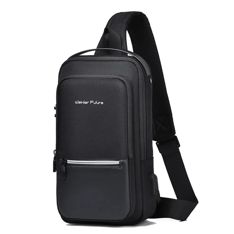 2024 New fashion shoulder Men chest large capacity Oxford Messenger waterproof crossbody s for men Travel bag