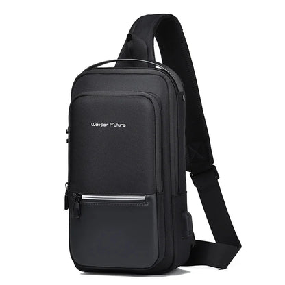 2024 New fashion shoulder Men chest large capacity Oxford Messenger waterproof crossbody s for men Travel bag