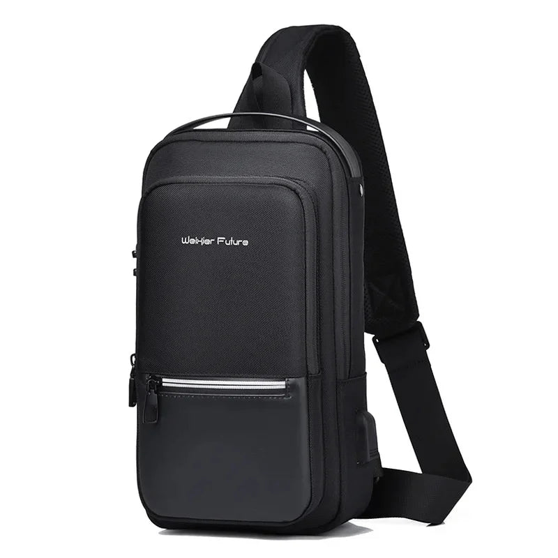 2024 New fashion shoulder Men chest large capacity Oxford Messenger waterproof crossbody s for men Travel bag