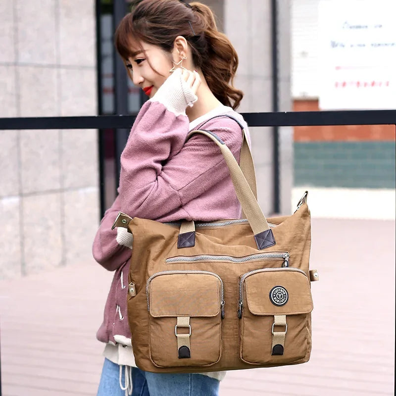 2024 New style Classic Fashion Women Handbags Large Capacity Travel Waterproof Ladies Shoulder Bag