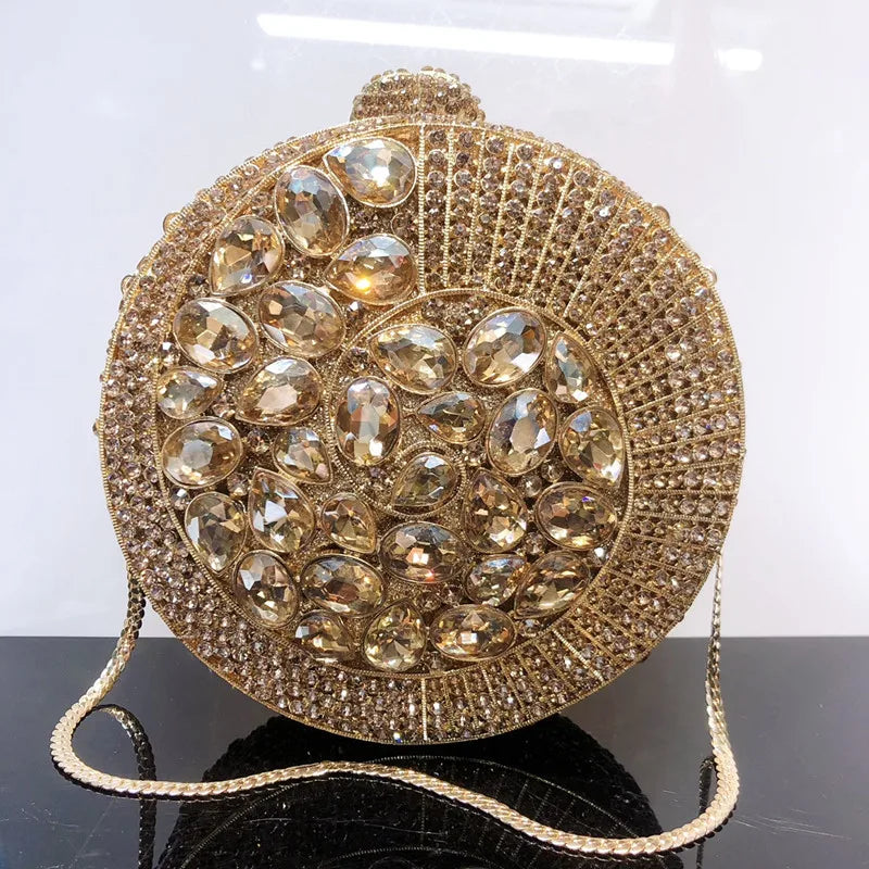 2024 New thread Designer Crystal Clutches Bags Women Diamond Evening Bags Prom Party Clutch Purse Wedding Handbag