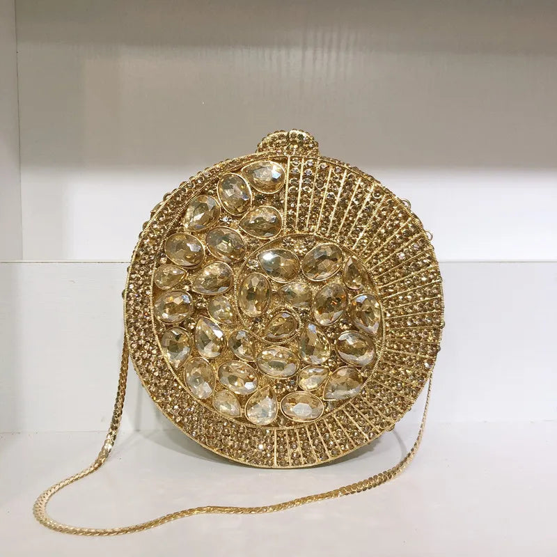 2024 New thread Designer Crystal Clutches Bags Women Diamond Evening Bags Prom Party Clutch Purse Wedding Handbag