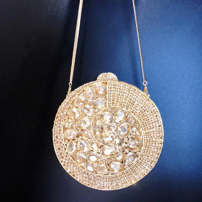 2024 New thread Designer Crystal Clutches Bags Women Diamond Evening Bags Prom Party Clutch Purse Wedding Handbag