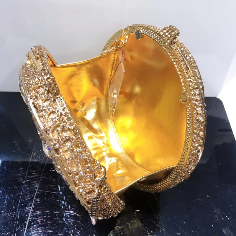 2024 New thread Designer Crystal Clutches Bags Women Diamond Evening Bags Prom Party Clutch Purse Wedding Handbag