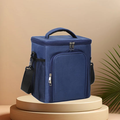 2024 Nylon Waterproof Lunch Bag Multi-function Dinner Insulation Handbag College Work Shoulder Bag Warm Cool Reusable Thermobag