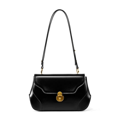 2024 Popular Light Luxury and Small Crowd Underarm Bag Women's Cowhide One Shoulder High end Feeling Bag Cross body Bride