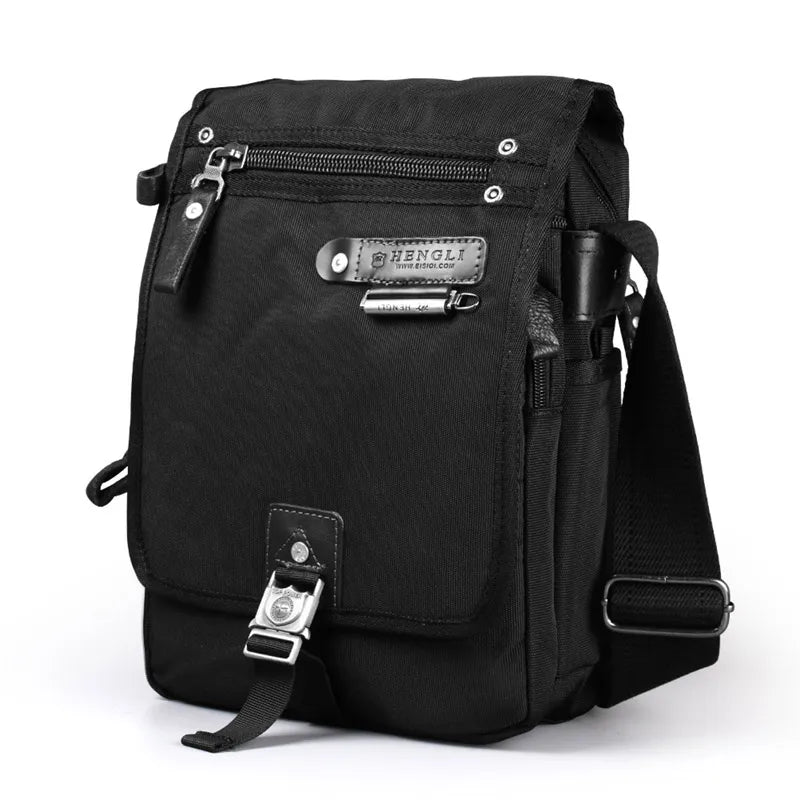 2024 Ruil Men Messenger Bag Fashion Waterproof Oxford Cloth Casual Multifunction Travel Crossbody Bags