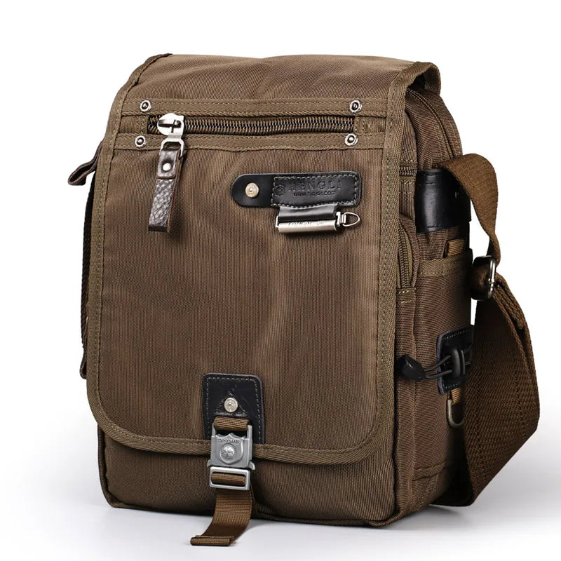 2024 Ruil Men Messenger Bag Fashion Waterproof Oxford Cloth Casual Multifunction Travel Crossbody Bags