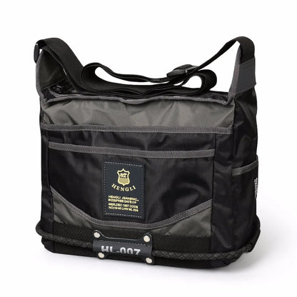 2024 Ruil Men Messenger Canvas Bag Waterproof Oxford Cloth Casual Multifunction Travel Crossbody Bags