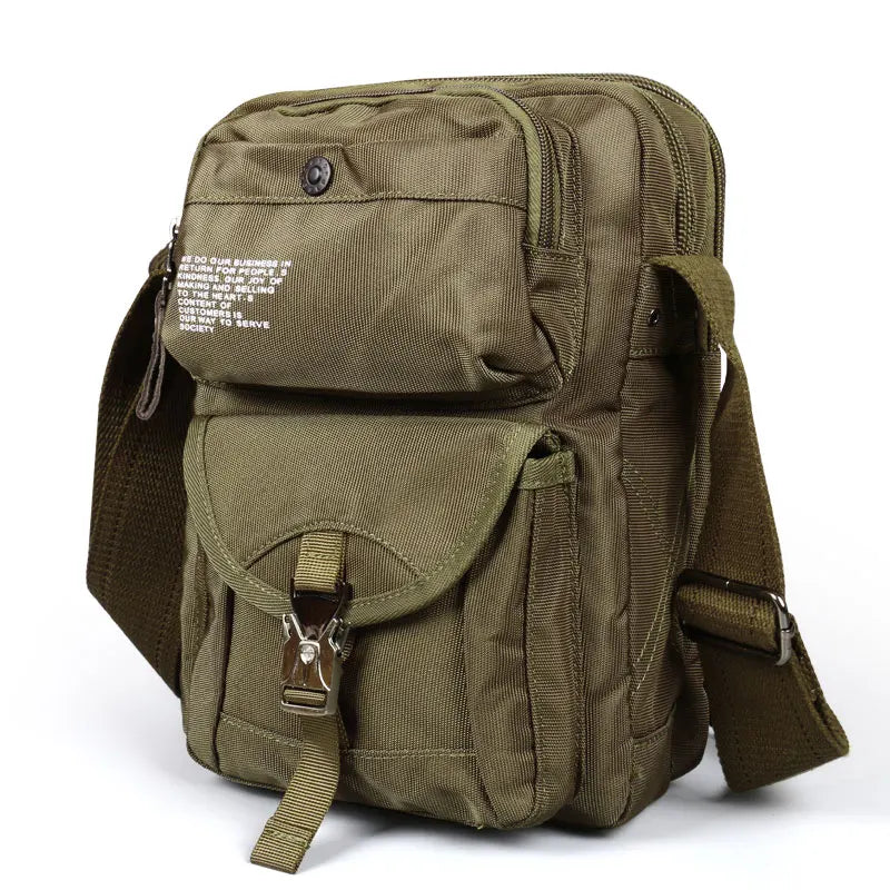 2024 Ruil Men Messenger Canvas Bags Waterproof Oxford Cloth Casual Chest Bag Travel Crossbody Bags