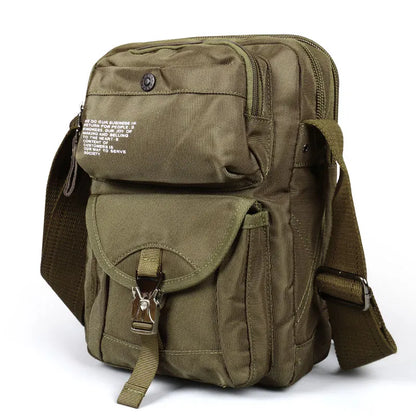 2024 Ruil Men Messenger Canvas Bags Waterproof Oxford Cloth Casual Chest Bag Travel Crossbody Bags