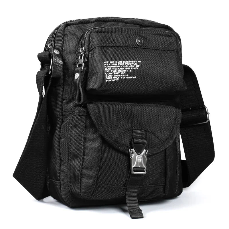 2024 Ruil Men Messenger Canvas Bags Waterproof Oxford Cloth Casual Chest Bag Travel Crossbody Bags
