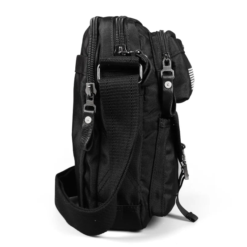 2024 Ruil Men Messenger Canvas Bags Waterproof Oxford Cloth Casual Chest Bag Travel Crossbody Bags
