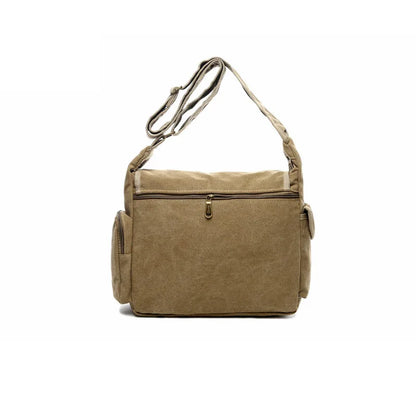 2024 Ruil Men's bag Crossbody Bag Multifunction Men Retro Handbags Canvas Shoulder Messenger Bags Leisure Package Shoulder bag