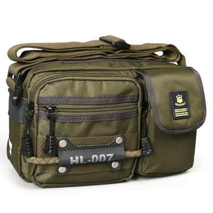 2024 Ruil Multifunction Men Messenger Bags Wear Resistant Oxford Cloth Casual Travel Shoulder Handbags