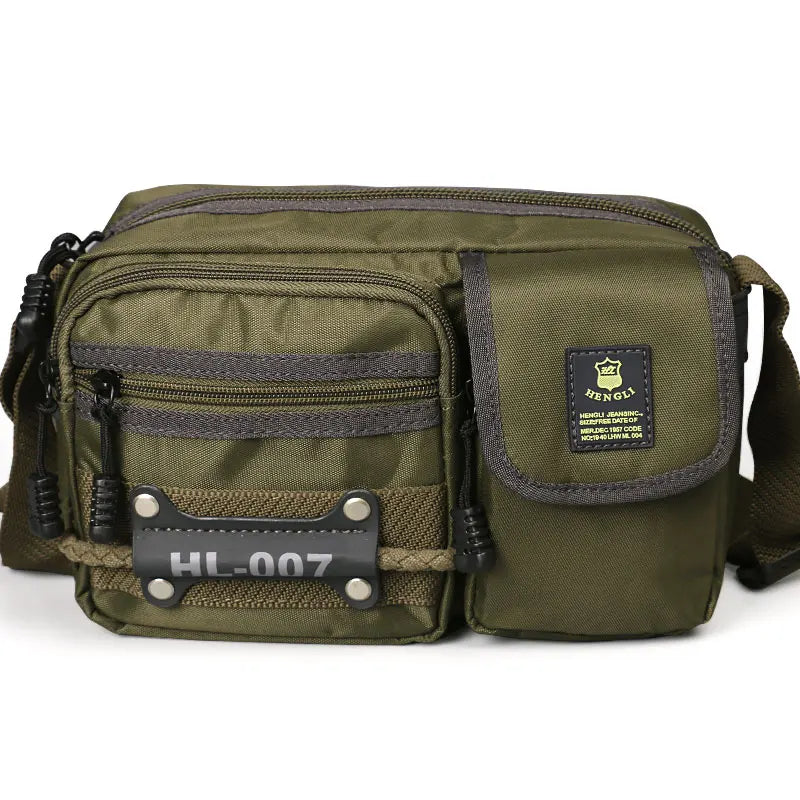 2024 Ruil Multifunction Men Messenger Bags Wear Resistant Oxford Cloth Casual Travel Shoulder Handbags