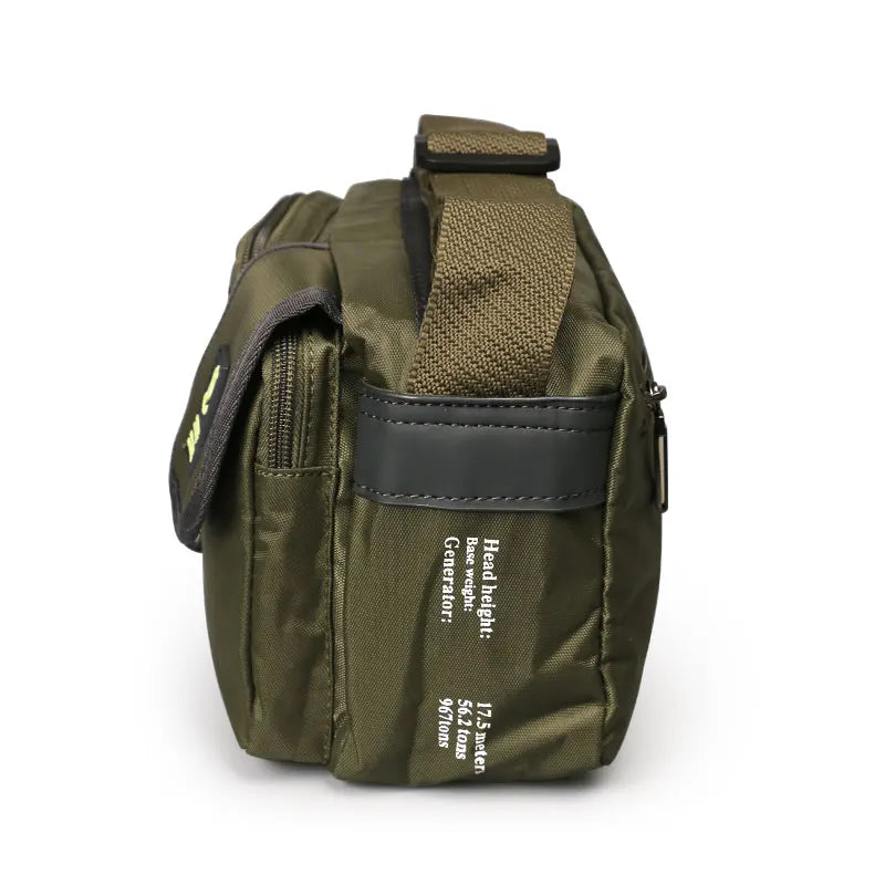 2024 Ruil Multifunction Men Messenger Bags Wear Resistant Oxford Cloth Casual Travel Shoulder Handbags