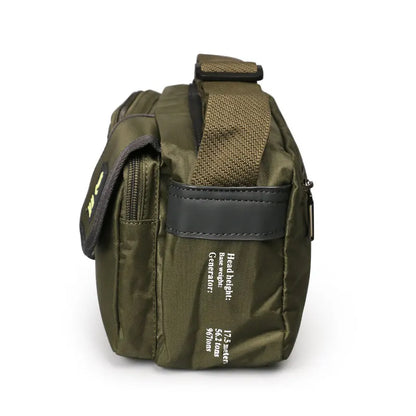 2024 Ruil Multifunction Men Messenger Bags Wear Resistant Oxford Cloth Casual Travel Shoulder Handbags