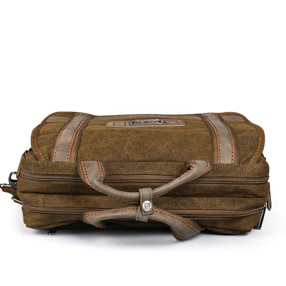 2024 Ruil Retro Canvas Men Bags Multifunction Messenger Shoulder Briefcase Leisure Travel Handbag Vintage Package