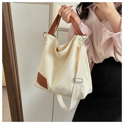 2024 Shoulder Bag Women Shopper Canvas Tote Bag Female Commuting Large Capacity Crossbody Bags Women Designer Handbags