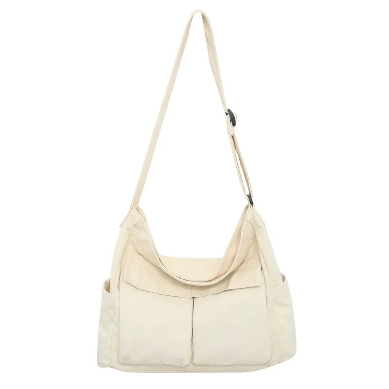 2024 Shoulder Bag Women Shopper Canvas Tote Bag Female Commuting Large Capacity Crossbody Bags Women Designer Handbags