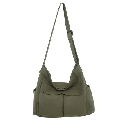 2024 Shoulder Bag Women Shopper Canvas Tote Bag Female Commuting Large Capacity Crossbody Bags Women Designer Handbags