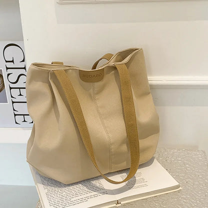 2024 Shoulder Bag Women Shopper Canvas Tote Bag Female Commuting Large Capacity Crossbody Bags Women Designer Handbags