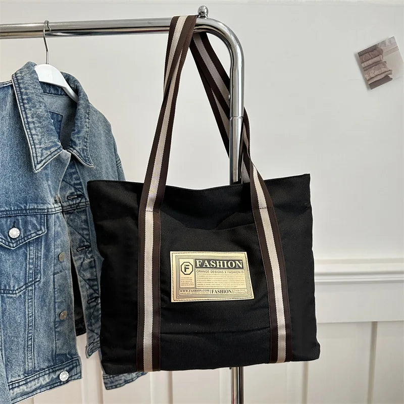 2024 Shoulder Bag Women Shopper Canvas Tote Bag Female Commuting Large Capacity Crossbody Bags Women Designer Handbags
