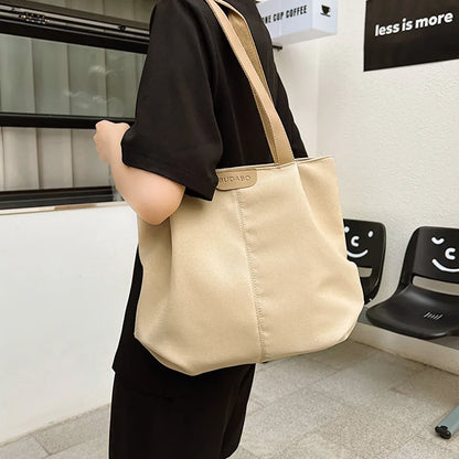 2024 Shoulder Bag Women Shopper Canvas Tote Bag Female Commuting Large Capacity Crossbody Bags Women Designer Handbags