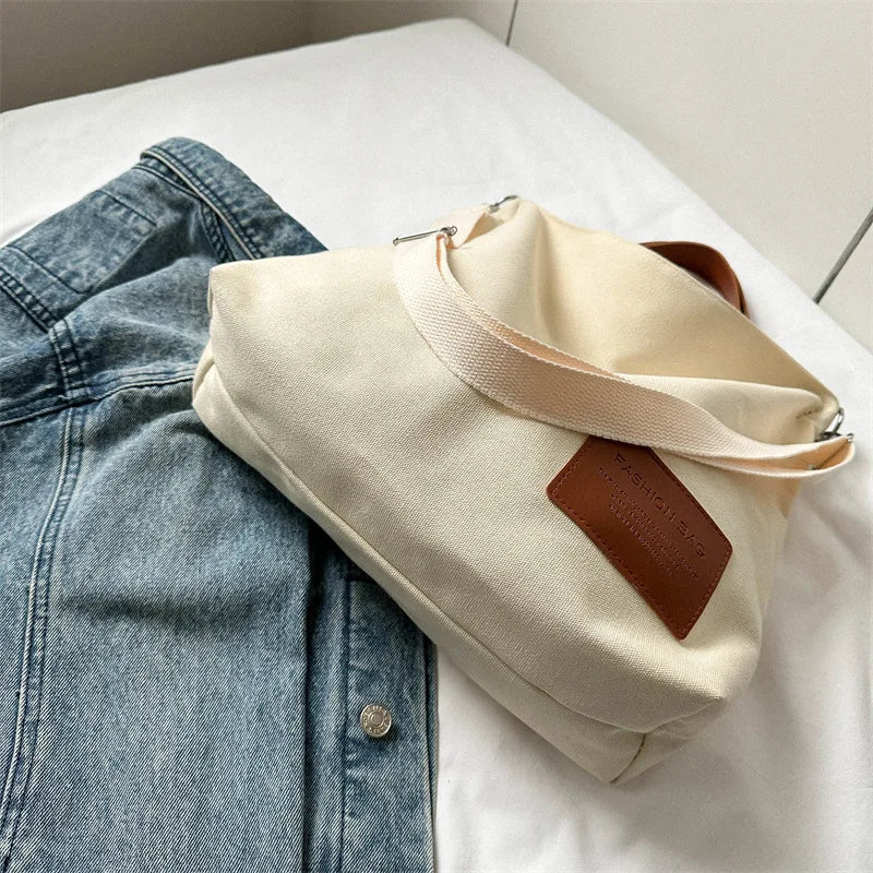 2024 Shoulder Bag Women Shopper Canvas Tote Bag Female Commuting Large Capacity Crossbody Bags Women Designer Handbags