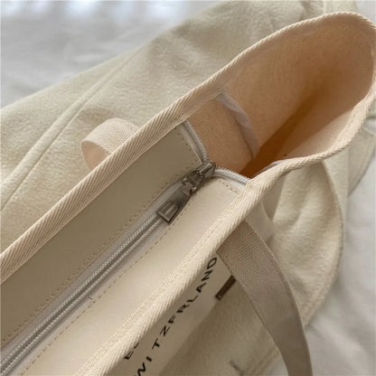 2024 Shoulder Bag Women Shopper Canvas Tote Bag Female Commuting Large Capacity Crossbody Bags Women Designer Handbags