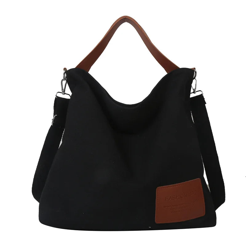 2024 Shoulder Bag Women Shopper Canvas Tote Bag Female Commuting Large Capacity Crossbody Bags Women Designer Handbags