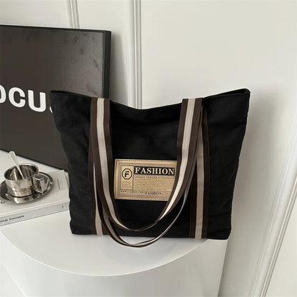 2024 Shoulder Bag Women Shopper Canvas Tote Bag Female Commuting Large Capacity Crossbody Bags Women Designer Handbags