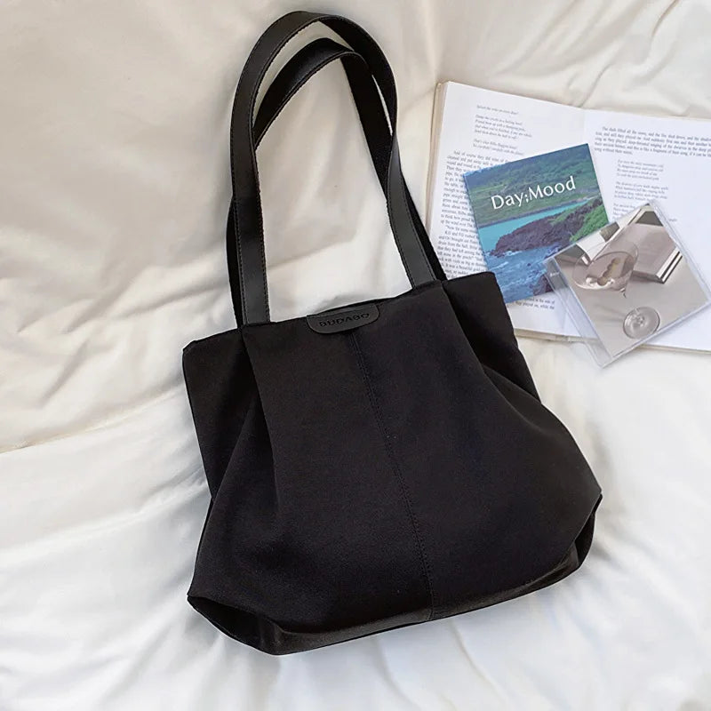 2024 Shoulder Bag Women Shopper Canvas Tote Bag Female Commuting Large Capacity Crossbody Bags Women Designer Handbags