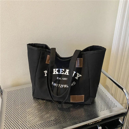 2024 Shoulder Bag Women Shopper Canvas Tote Bag Female Commuting Large Capacity Crossbody Bags Women Designer Handbags