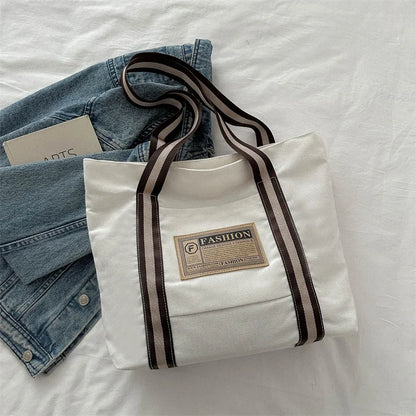 2024 Shoulder Bag Women Shopper Canvas Tote Bag Female Commuting Large Capacity Crossbody Bags Women Designer Handbags