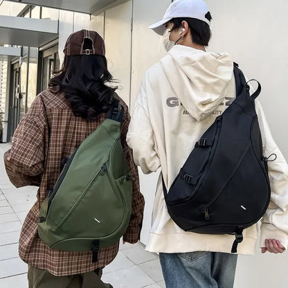 2024 Sling Bag Waterproof Crossbody Backpack Over Shoulder Daypack Casual Cross Chest Side Pack Water Drop Crossbody Bag