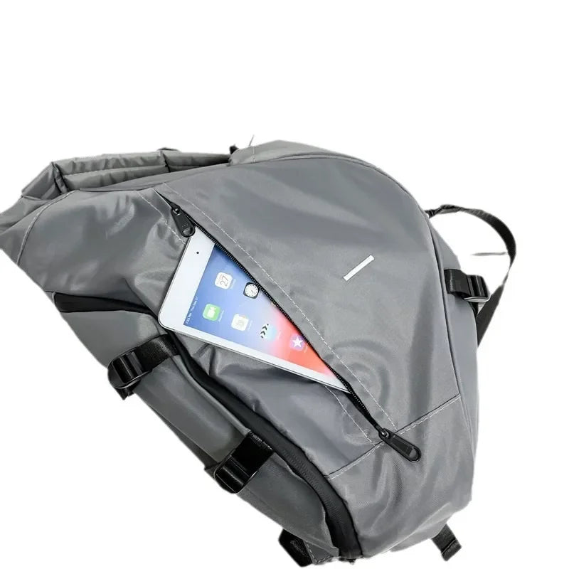 2024 Sling Bag Waterproof Crossbody Backpack Over Shoulder Daypack Casual Cross Chest Side Pack Water Drop Crossbody Bag
