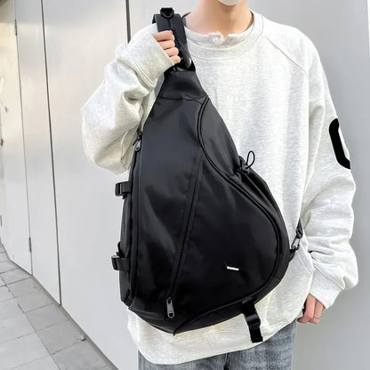 2024 Sling Bag Waterproof Crossbody Backpack Over Shoulder Daypack Casual Cross Chest Side Pack Water Drop Crossbody Bag