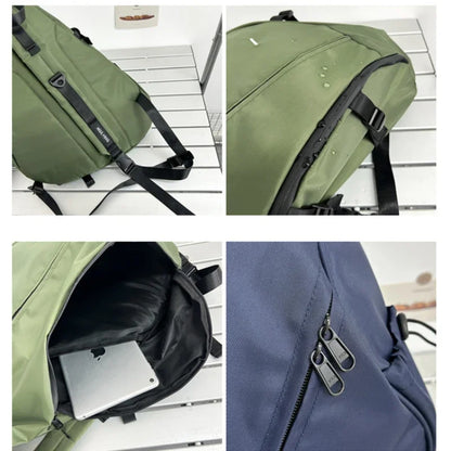 2024 Sling Bag Waterproof Crossbody Backpack Over Shoulder Daypack Casual Cross Chest Side Pack Water Drop Crossbody Bag