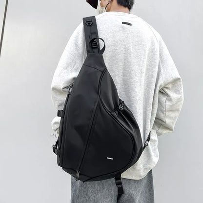 2024 Sling Bag Waterproof Crossbody Backpack Over Shoulder Daypack Casual Cross Chest Side Pack Water Drop Crossbody Bag