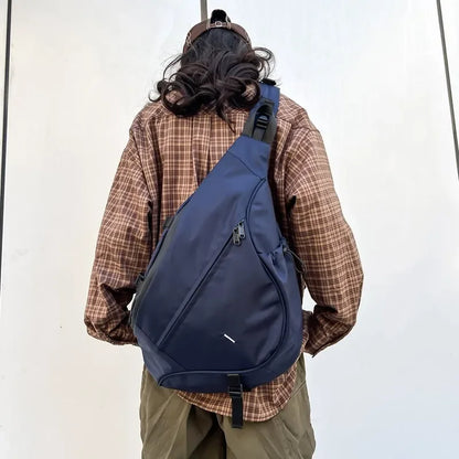 2024 Sling Bag Waterproof Crossbody Backpack Over Shoulder Daypack Casual Cross Chest Side Pack Water Drop Crossbody Bag